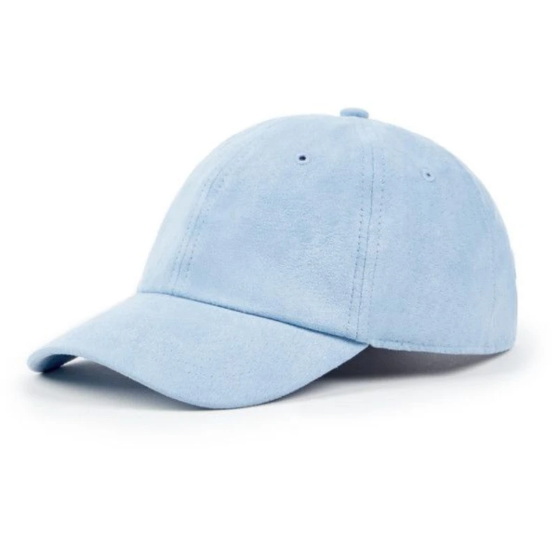 plain denim baseball cap